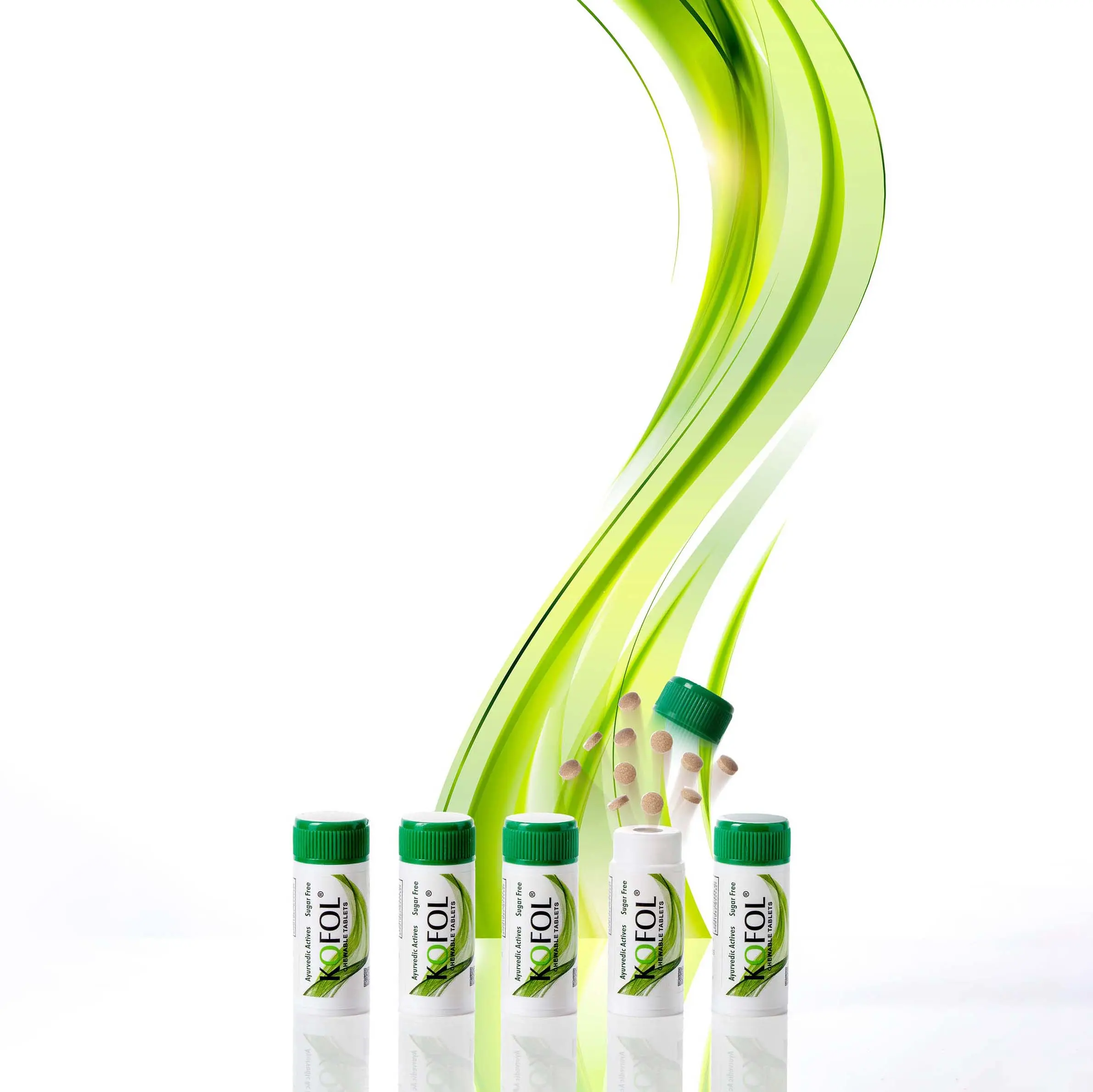 Vedistry — wave pattern bottle